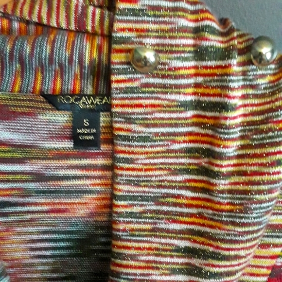 Rocawear Multi-Colored Sweater Dress Size Small - Picture 2 of 4